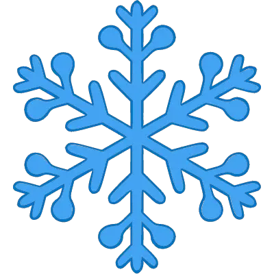 Snowflake Blue ID: 1606670862975