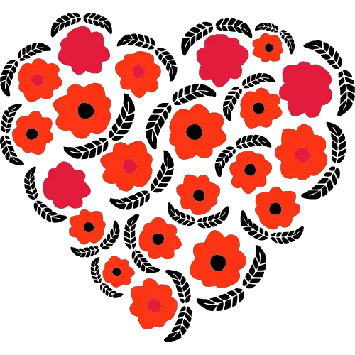 Flowers In The Heart ID: 1641517381881