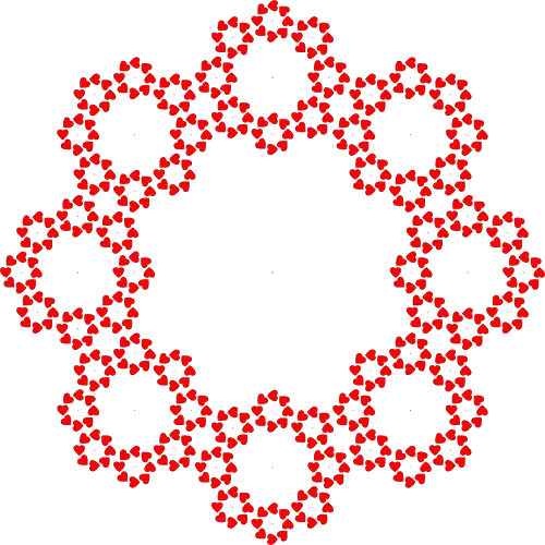 Hearts Decorative ID: 1642906467245